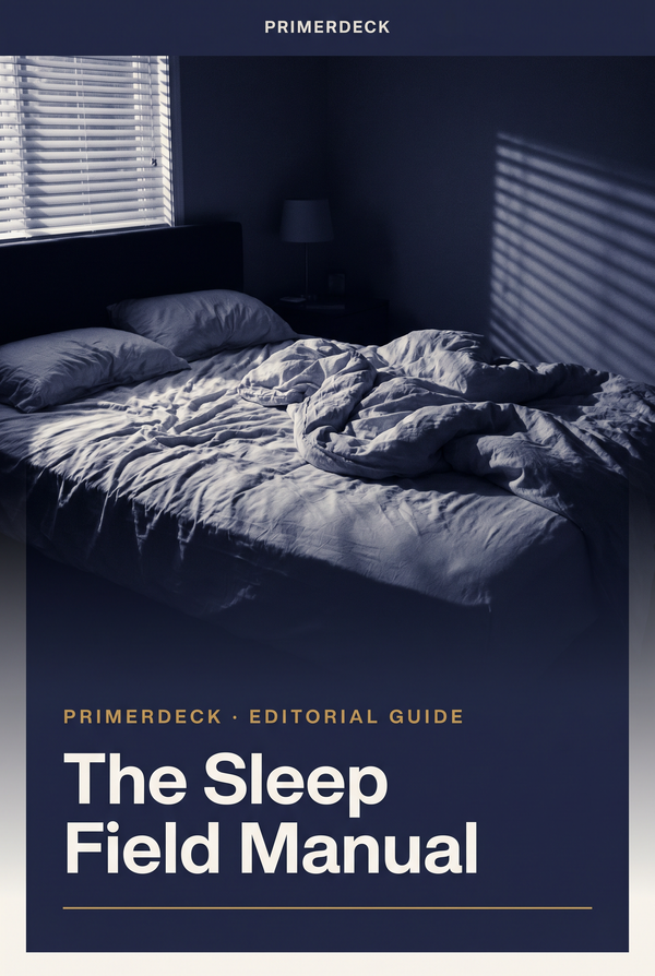 The Sleep Field Manual