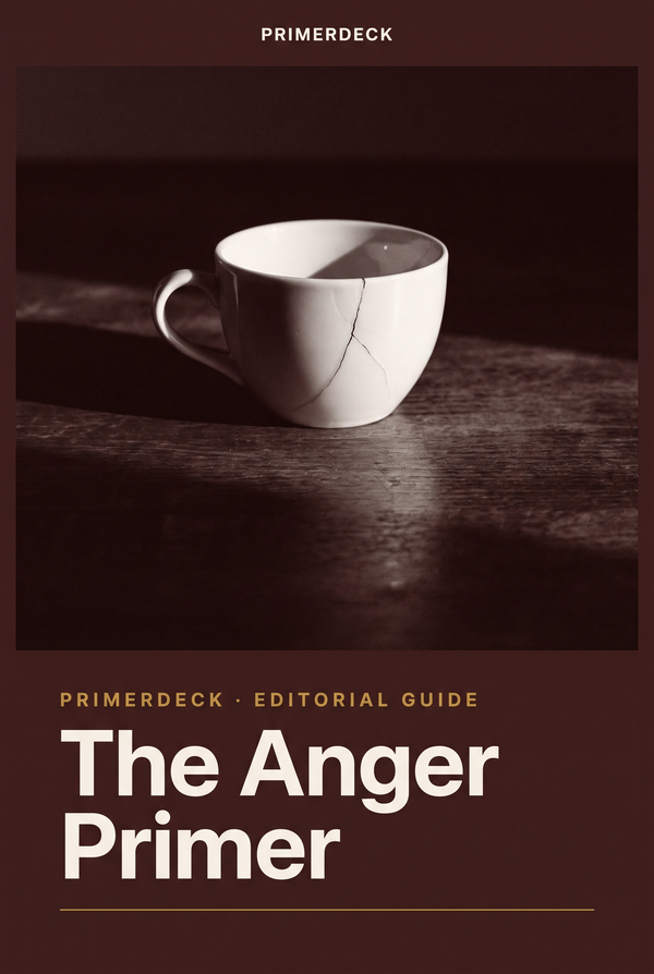 The Anger Primer, Why Small Things Set You Off