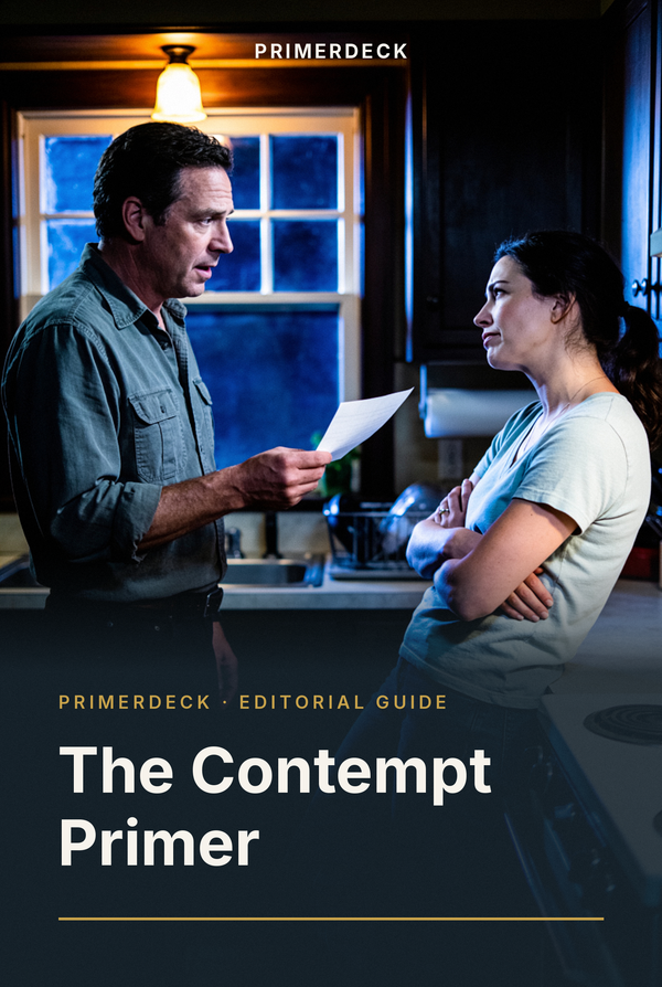 The Contempt Primer
