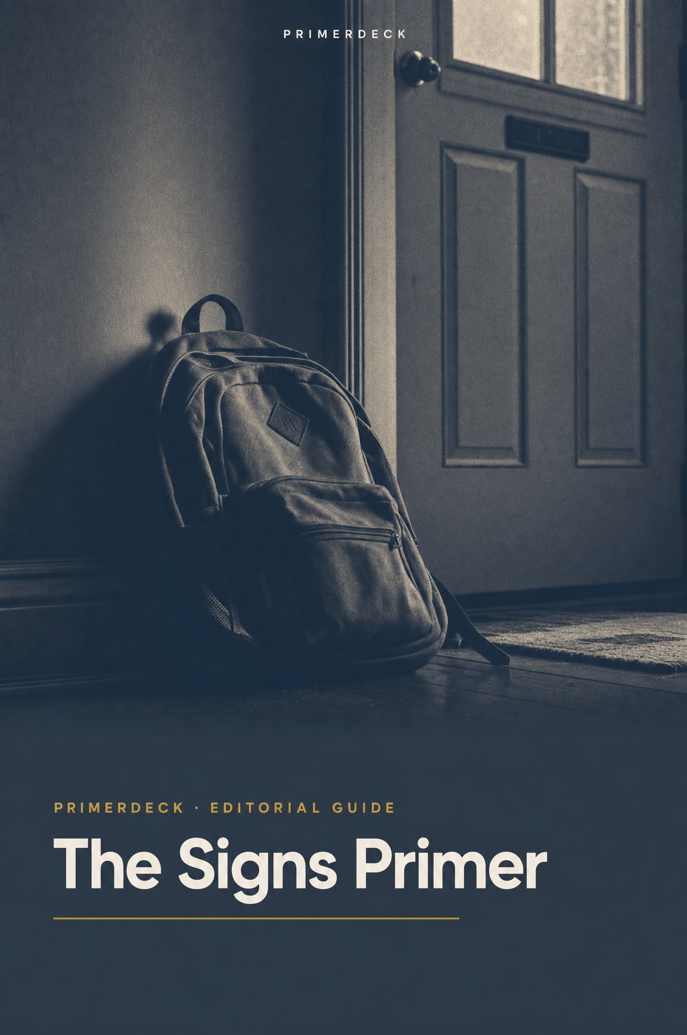 PrimerDeck cover — The Signs Primer