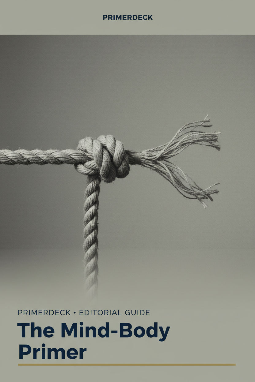 PrimerDeck cover — The Mind-Body Primer