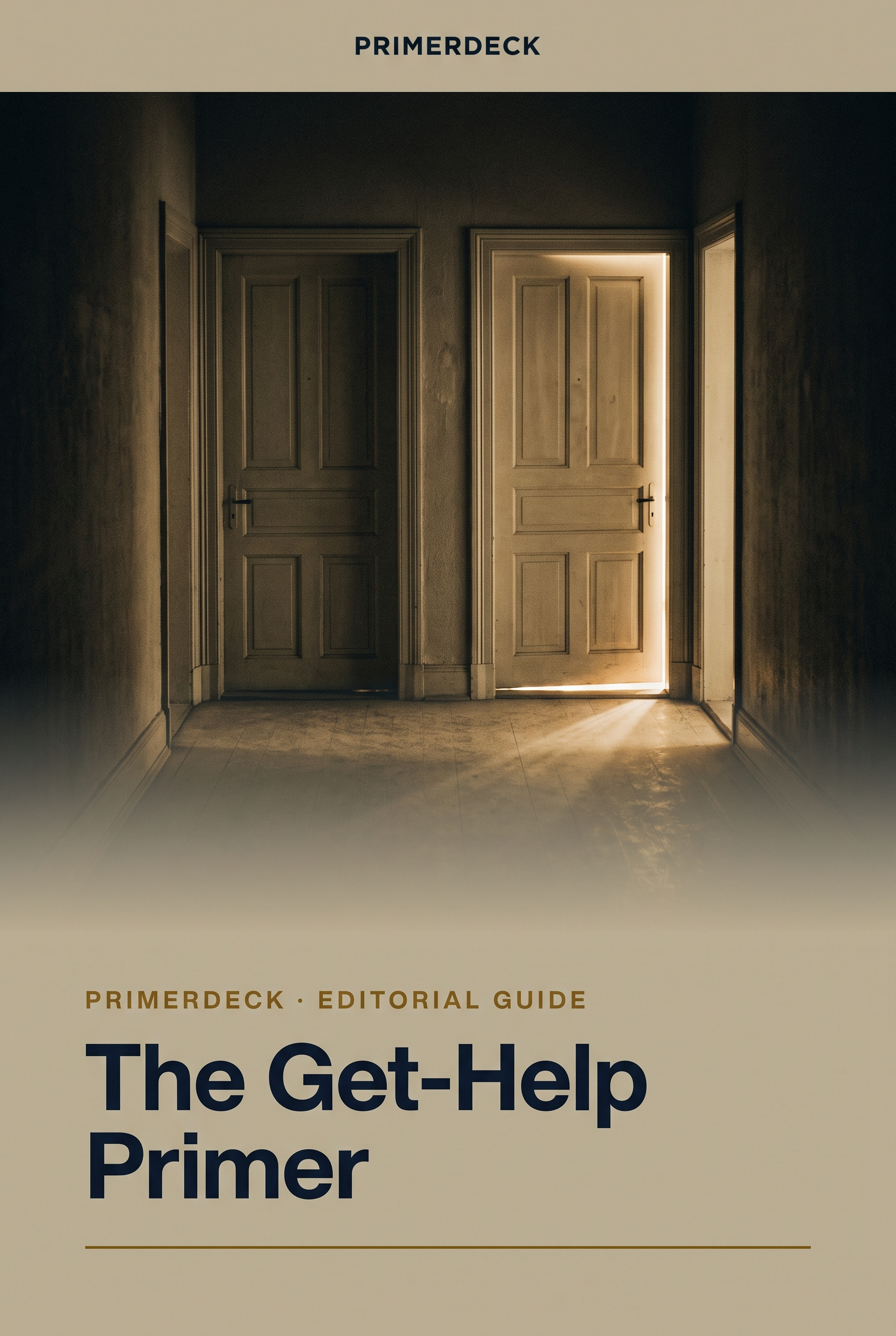 PrimerDeck cover — The Get-Help Primer