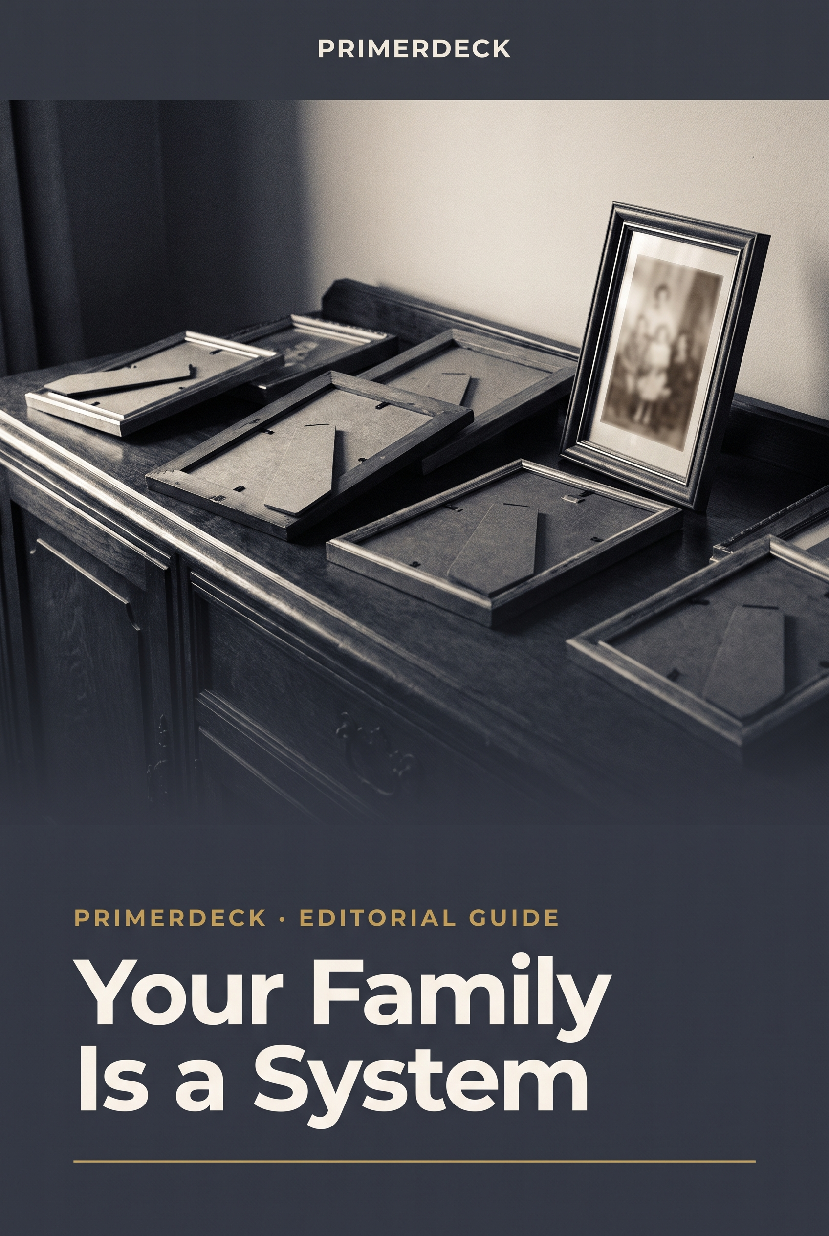 PrimerDeck cover — Your Family Is a System
