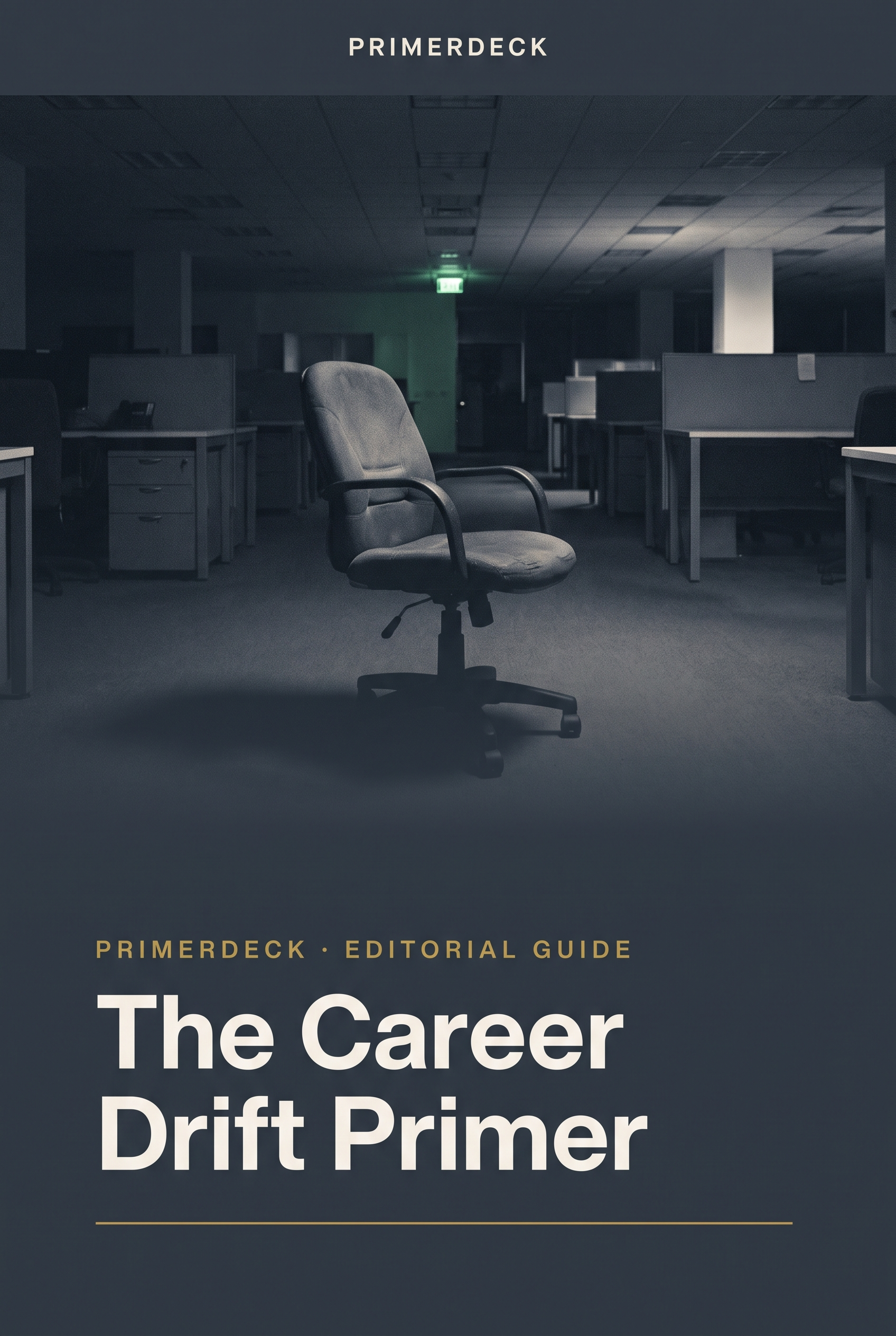 PrimerDeck cover — The Career Drift Primer