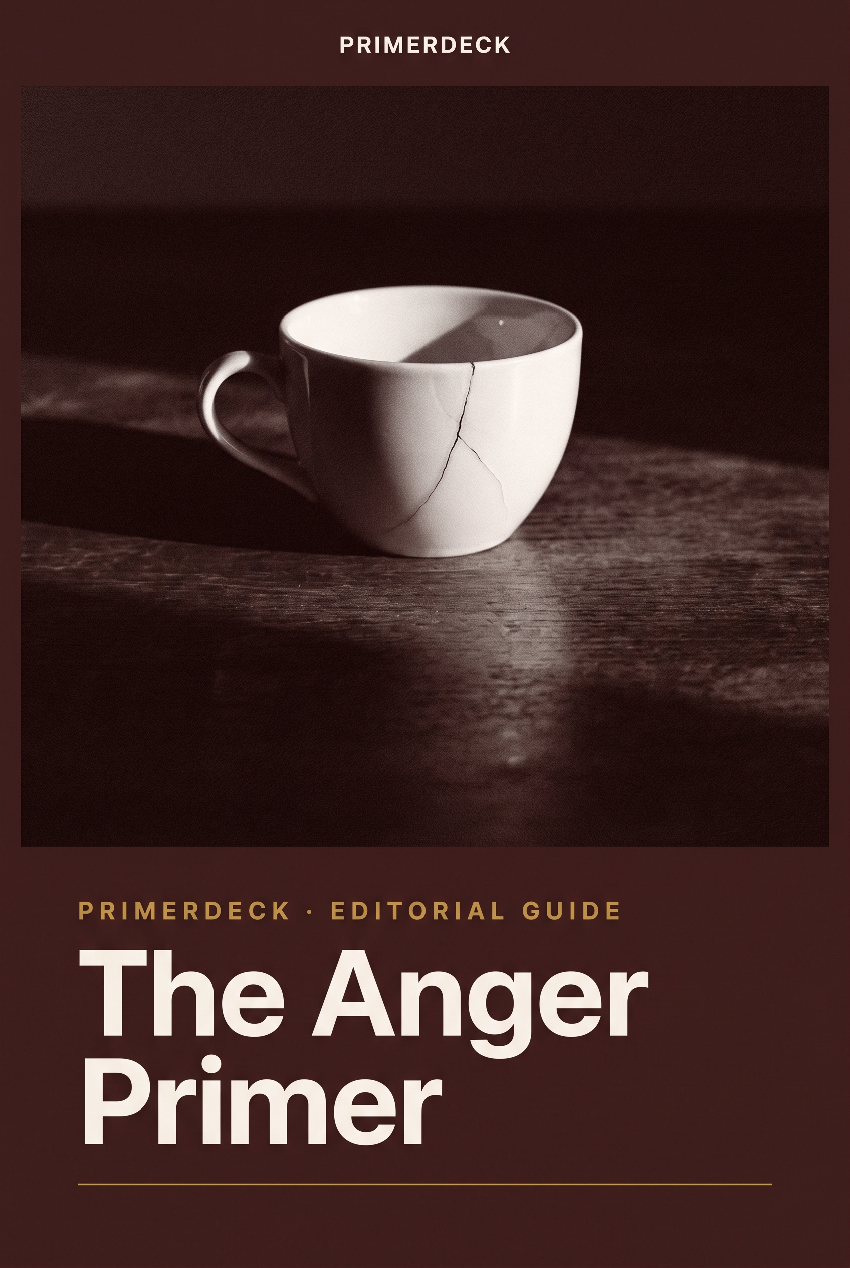 PrimerDeck cover — The Anger Primer, Why Small Things Set You Off