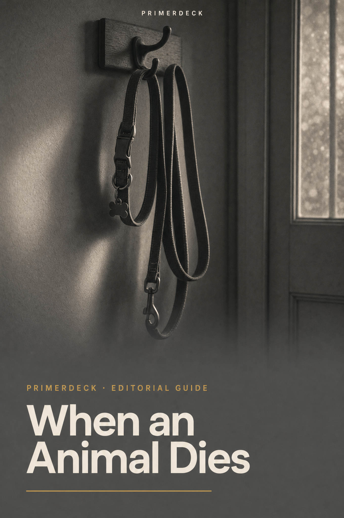 PrimerDeck cover — The Pet Loss Primer