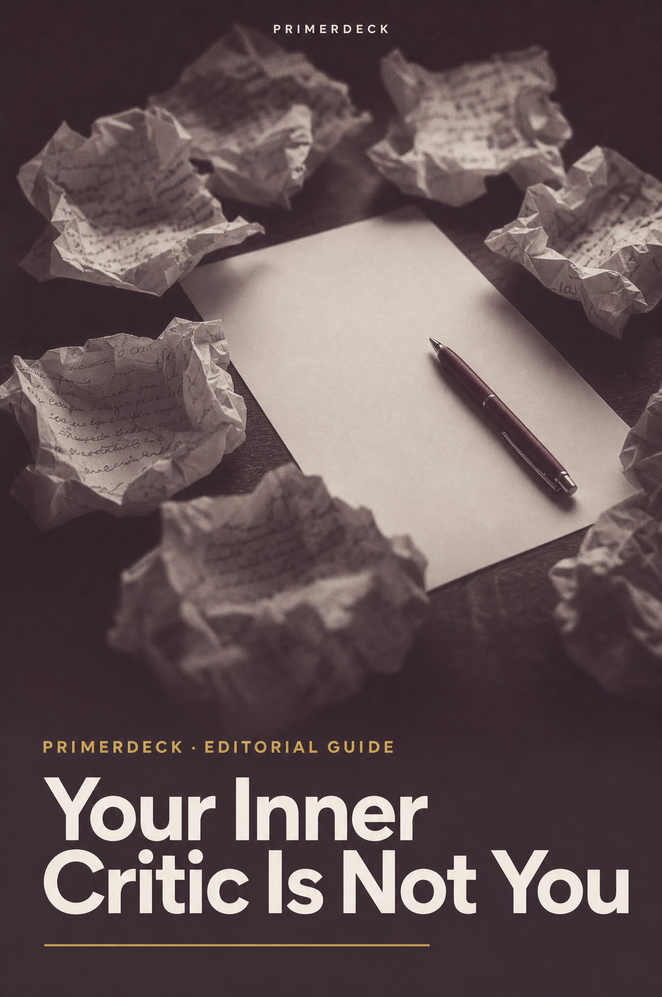 PrimerDeck cover — The Inner Critic Primer